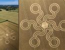 crop circle at Pepperbox Hill